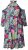 Ulla Popken 842471 Robe mi-longue imprimée Bleu marine - Robes midi - Robes mi-longues pour femmes rondes