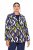 Ulla Popken 842680 Blazer imprimé en jersey punto di Roma Bleu marine - Blazers - Vestes blazer pour femme, grandes tailles