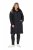 Ulla Popken 842877 Veste technique Noir - Vestes - Vestes grande taille pour femme