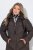 Ulla Popken 842877 Veste technique Vert foncé - Vestes - Vestes grande taille pour femme