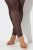 Ulla Popken 842879 Legging collant à imprimé animal Marron foncé - Collants & chaussettes - 