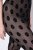 Ulla Popken 842886 Legging collant à motifs Noir - Collants & chaussettes - 