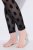 Ulla Popken 842886 Legging collant à motifs Noir - Collants & chaussettes - 