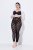 Ulla Popken 842886 Legging collant à motifs Noir - Collants & chaussettes - 