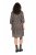 Ulla Popken 842936 Robe rayée à manches 3/4 Bleu marine - Robes de soirée - Robes de soirée en grandes tailles