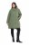 Ulla Popken 842951 Manteau technique HYPRAR imperméable à capuche Vert-de-gris - Manteaux - Manteaux grande taille pour femme