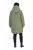 Ulla Popken 842951 Manteau technique HYPRAR imperméable à capuche Vert-de-gris - Manteaux - Manteaux grande taille pour femme