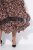 Ulla Popken 842979 Robe à imprimé animal Marron - Robes midi - Robes mi-longues pour femmes rondes