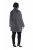 Ulla Popken 843003 Manteau en fausse fourrure à col montant Gris - Manteaux - Manteaux grande taille pour femme