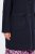 Ulla Popken 843058 Manteau en laine Bleu marine - Manteaux - Manteaux grande taille pour femme