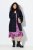 Ulla Popken 843058 Manteau en laine Bleu marine - Manteaux - Manteaux grande taille pour femme