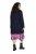 Ulla Popken 843058 Manteau en laine Bleu marine - Manteaux - Manteaux grande taille pour femme