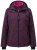 Ulla Popken 843105 Veste technique HYPRAR imperméable à motif vagues Prune - Vestes - Vestes grande taille pour femme