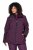 Ulla Popken 843105 Veste technique HYPRAR imperméable à motif vagues Prune - Vestes - Vestes grande taille pour femme