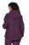 Ulla Popken 843105 Veste technique HYPRAR imperméable à motif vagues Prune - Vestes - Vestes grande taille pour femme