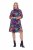 Ulla Popken 843180 Robe en jersey fleurie Pétrole - Robes - Des robes dans toutes les tailles