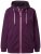 Ulla Popken 843186 Veste softshell déperlante à réflecteurs Bordeaux - Vestes - Vestes grande taille pour femme