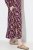 Ulla Popken 843358 Robe sweat imprimée Prune - Robes sweat - 