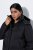 Ulla Popken SYMPATEX Triple Function Coat Black - Manteaux - Manteaux grande taille pour femme
