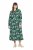 Ulla Popken 843496 Robe sweat imprimée Corail - Robes sweat - 