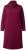 Ulla Popken 843627 Robe en maille à manches longues et col roulé Bordeaux - Robes midi - Robes mi-longues pour femmes rondes