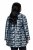 Ulla Popken 843937 Blazer texturé imprimé Bleu marine - Blazers - Vestes blazer pour femme, grandes tailles