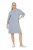 Ulla Popken 843999 Robe à manches 3/4 Gris chiné - Robes - Des robes dans toutes les tailles
