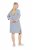Ulla Popken 843999 Robe à manches 3/4 Gris chiné - Robes - Des robes dans toutes les tailles