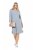 Ulla Popken 843999 Robe à manches 3/4 Gris chiné - Robes - Des robes dans toutes les tailles
