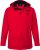 Jay-Pi 844210 Veste de pluie à capuche repliable Rouge salsa - Vestes - Vestes homme grandes tailles
