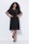 Ulla Popken 844356 Robe de soirée Noir - Robes de soirée - Robes de soirée en grandes tailles