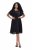 Ulla Popken 844356 Robe de soirée Noir - Robes de soirée - Robes de soirée en grandes tailles