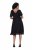 Ulla Popken 844356 Robe de soirée Noir - Robes de soirée - Robes de soirée en grandes tailles
