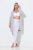 Ulla Popken 844563 Legging collant en dentelle Blanc - Collants & chaussettes - 