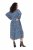 Ulla Popken 844594 Robe mi-longue fleurie Bleu marine - Robes midi - Robes mi-longues pour femmes rondes