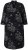 Ulla Popken 844739 Robe à manches 3/4 Noir - Robes midi - Robes mi-longues pour femmes rondes