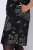 Ulla Popken 844739 Robe à manches 3/4 Noir - Robes midi - Robes mi-longues pour femmes rondes