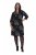 Ulla Popken 844739 Robe à manches 3/4 Noir - Robes midi - Robes mi-longues pour femmes rondes