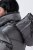 Ulla Popken 844764 Manteau matelassé HYPRAR à reflets métallisés Anthracite - Manteaux - Manteaux grande taille pour femme