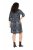 Ulla Popken 844945 Robe en jersey imprimée Noir - Robes en jersey - 