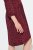 Ulla Popken 844945 Robe en jersey trapèze à col V Prune - Robes en jersey - 