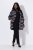 Ulla Popken 844981 Blazer texturé à col rond Noir - Blazers - Vestes blazer pour femme, grandes tailles