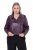 Ulla Popken 845121 Veste biker en similicuir Prune - Vestes - Vestes grande taille pour femme