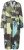 Ulla Popken 845122 Robe mi-longue imprimée à poches Turquoise - Robes midi - Robes mi-longues pour femmes rondes