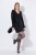 Ulla Popken 845145 Robe à sequins Noir - Robes de soirée - Robes de soirée en grandes tailles