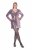 Ulla Popken 845145 Robe à sequins à col V Rose - Robes de soirée - Robes de soirée en grandes tailles