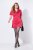 Ulla Popken 845148 Robe moulante fleurie Magenta - Robes - Des robes dans toutes les tailles