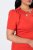 Ulla Popken 845150 Robe moulante à manches courtes Rouge - Robes - Des robes dans toutes les tailles