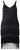 Ulla Popken 845152 Robe sans manches Noir - Robes de soirée - Robes de soirée en grandes tailles