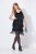 Ulla Popken 845152 Robe sans manches Noir - Robes de soirée - Robes de soirée en grandes tailles